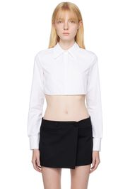 Valentino White Compact Popeline Shirt