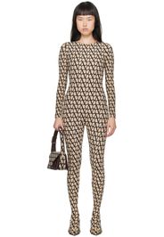 Valentino Beige Iconographe Jumpsuit