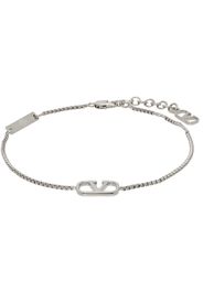 Valentino Garavani Silver VLogo Signature Bracelet