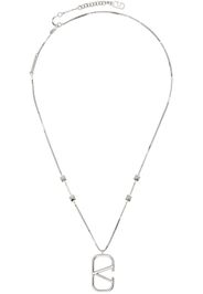 Valentino Garavani Silver VLogo Signature Necklace