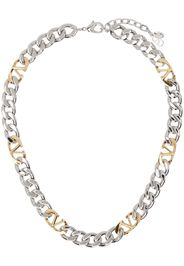 Valentino Garavani Silver VLogo Chain Necklace