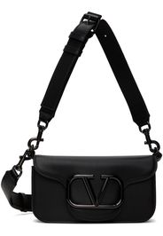 Valentino Garavani Black Mini Locò Crossbody Bag