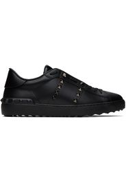 Valentino Garavani Black Rockstud Untitled Sneakers