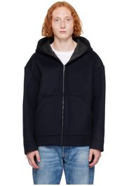 Valentino Navy Cashmere Coat