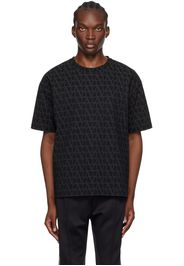 Valentino Black Toile Iconographe T-Shirt