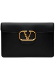 Valentino Garavani Black Locò Calfskin Pouch