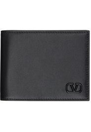 Valentino Garavani Black VLogo Signature Wallet