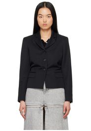 VAQUERA Black Cutout Blazer