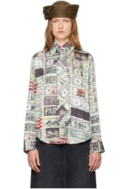 VAQUERA Multicolor Dollar Print Shirt