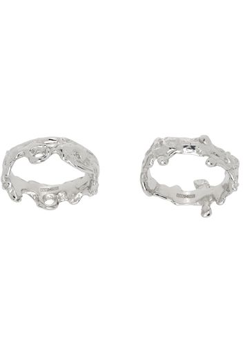 Vasiliki Silver Janus Ring Set