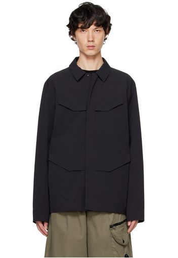 Veilance Black Field Softshell Jacket