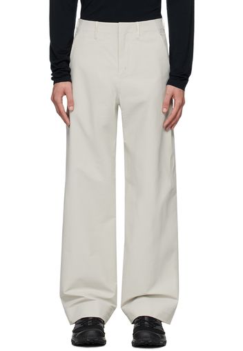 Veilance Off-White Corbel Trousers