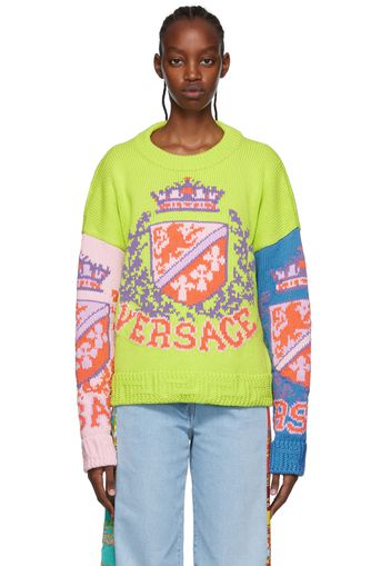 Versace Multicolor Cotton Sweater