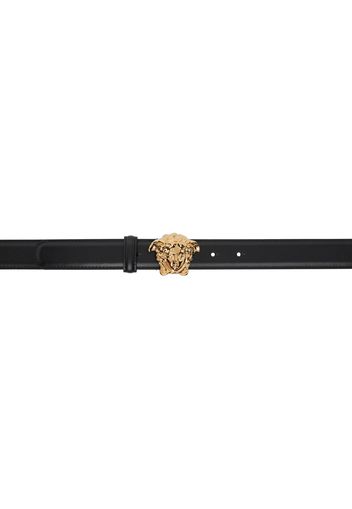 Versace Black 'La Medusa' Belt