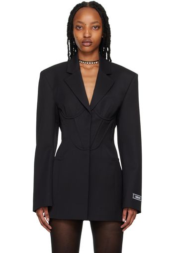 Versace Black Informal Blazer