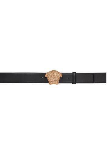 Versace Black Medusa Belt