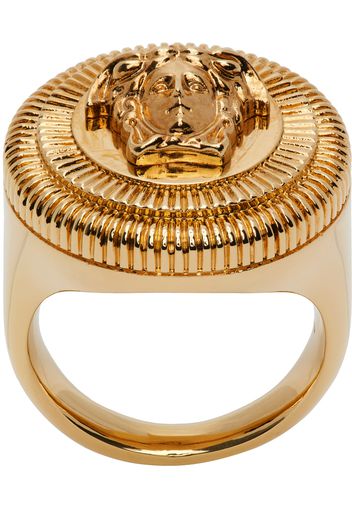 Versace Gold Medusa Biggie Ring