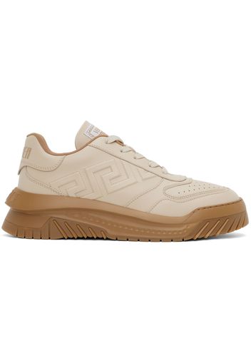 Versace Beige Greca Odissea Sneakers