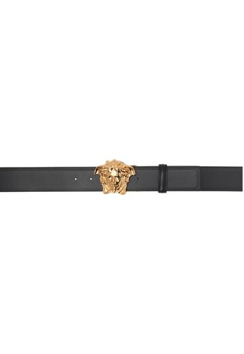 Versace Black Medusa Belt