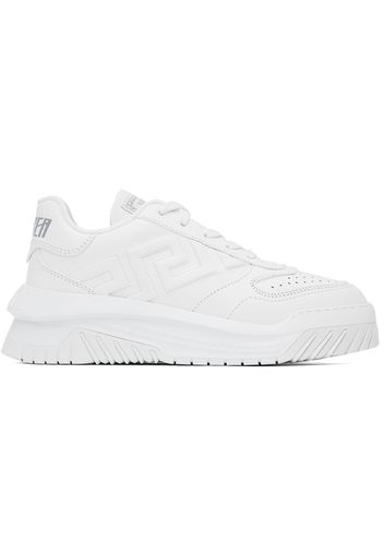 Versace White Greca Odissea Sneakers