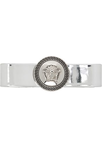 Versace Silver Medusa Biggie Hair Clip