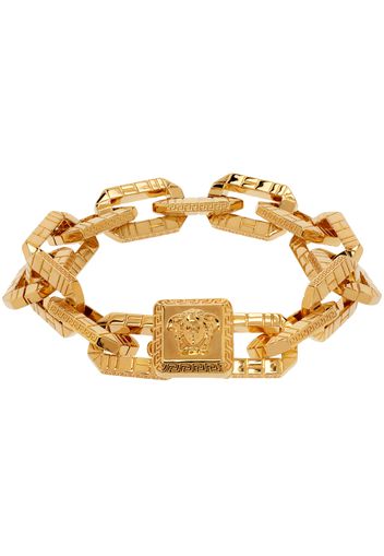 Versace Gold Greca Quilting Bracelet