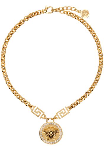 Versace Gold 'La Medusa Greca' Necklace