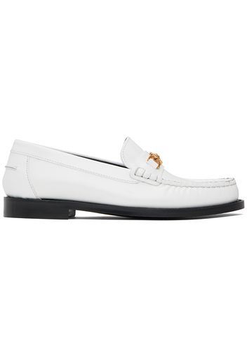 Versace White Medusa '95 Loafers