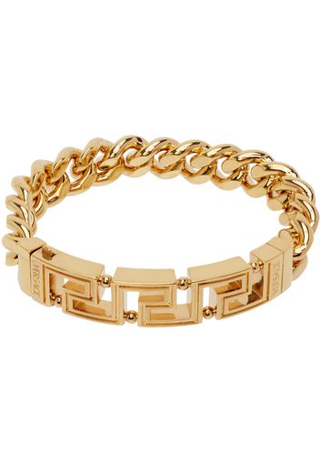 Versace Gold Greca Chain Bracelet