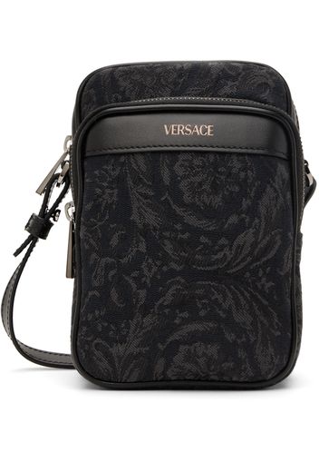 Versace Black Barocco Athena Bag