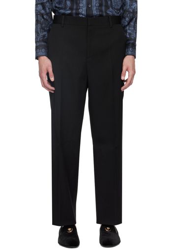 Versace Black Formal Trousers