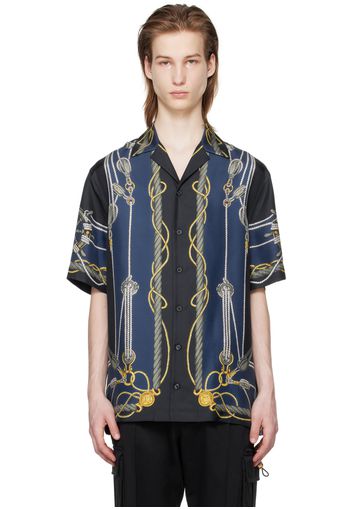 Versace Blue Nautical Shirt