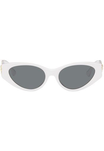 Versace White Medusa Legend Cat-Eye Sunglasses