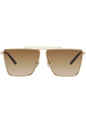 Versace Gold Daily Heritage Sunglasses