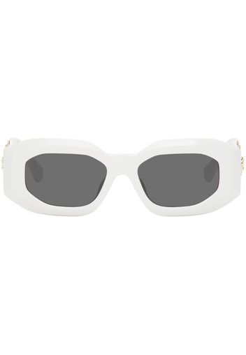 Versace White Medusa Biggie Sunglasses