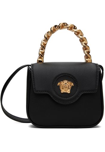 Versace Black 'La Medusa' Mini Bag