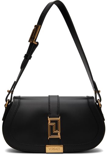 Versace Black Greca Goddess Mini Shoulder Bag