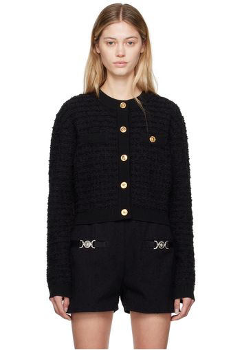 Versace Black Cardigan Jacket