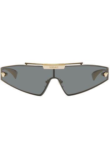 Versace Gold Shield Sunglasses