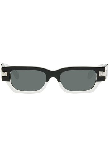 Versace White & Black 0VE4465 Sunglasses