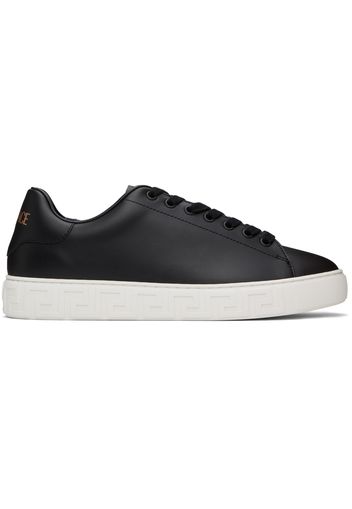 Versace Black Greca Sneakers