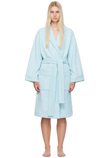 Versace Underwear Blue Medusa Robe