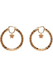 Versace Gold Greca Earrings