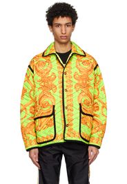 Versace Green Barocco 660 Jacket