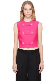 Versace Pink Medusa Vest