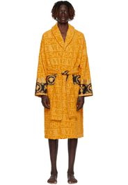 Versace Underwear Yellow 'I Heart Baroque' Robe