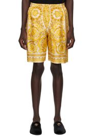 Versace Yellow Barocco Shorts