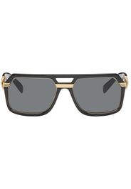 Versace Black Vintage Icon Pilot Sunglasses