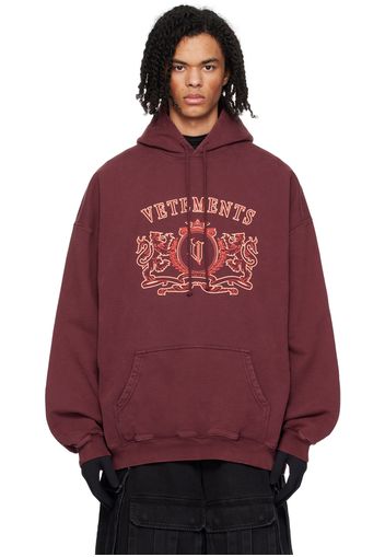 VETEMENTS Red Royal Hoodie