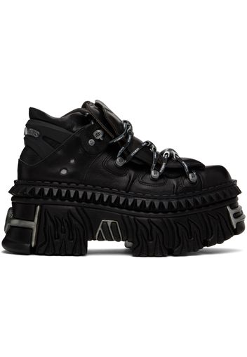 VETEMENTS Black New Rock Edition Platform Sneakers